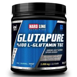HARDLINE NUTRITION Hardline Glutapure L-Glutamin - Aromasız - 300 Gr