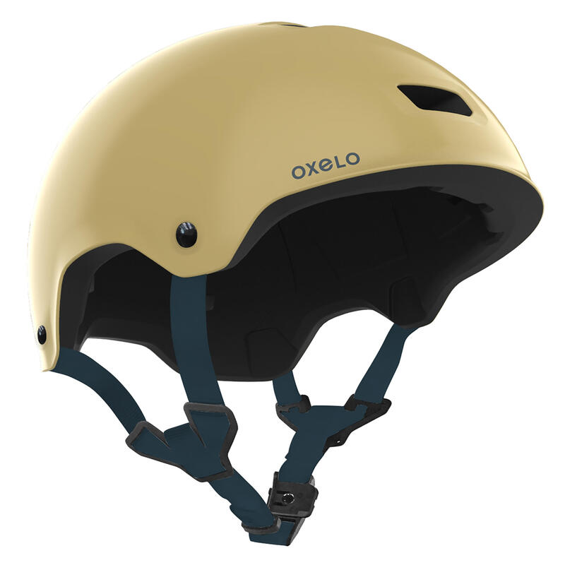 Kask - Paten / Kaykay / Scooter - Altın Rengi - MF540