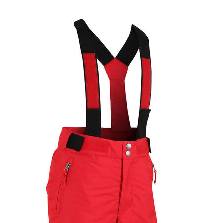 Vaikiškos slidinėjimo kelnės „PNF 500“, raudonos