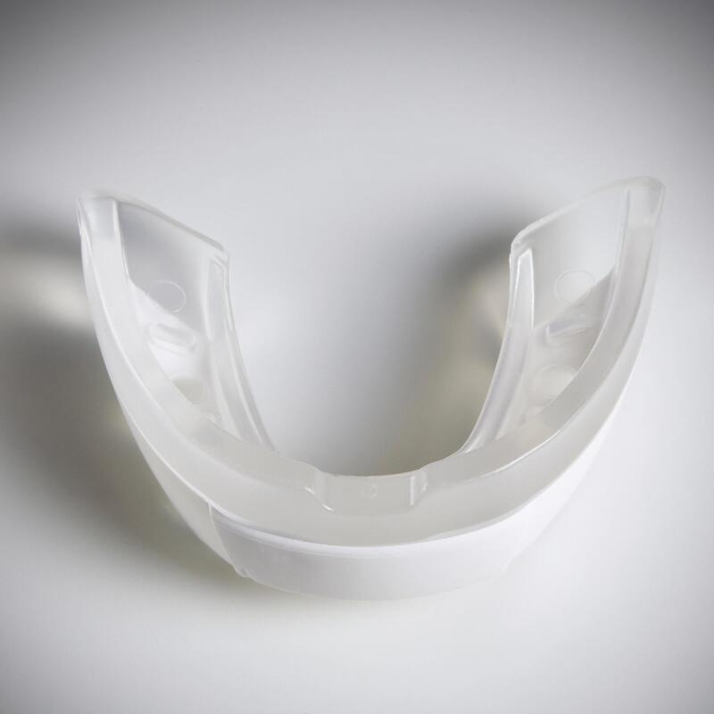 Chránič zubů na pozemní hokej FH500 velikost M bílý