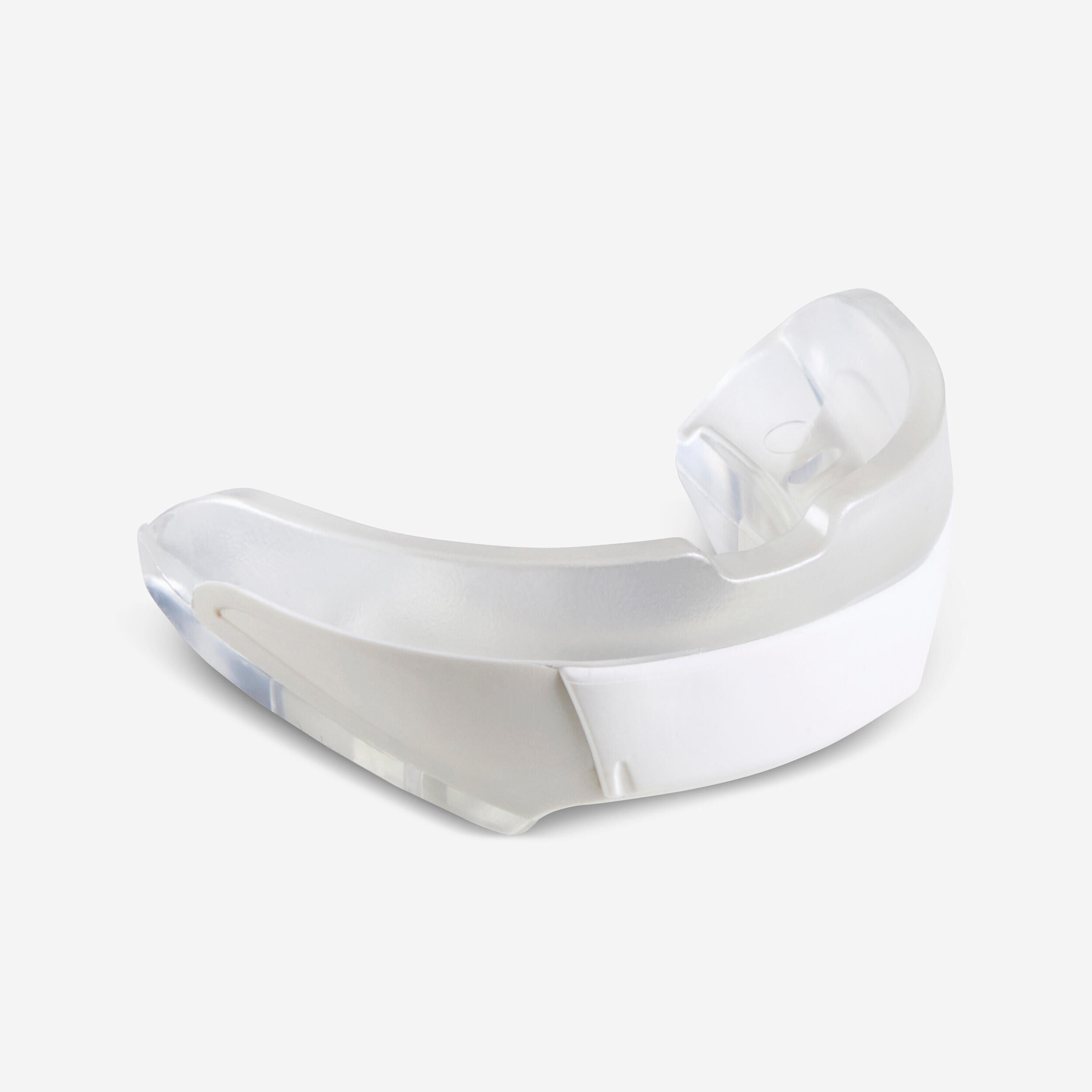 KOROK Moderate-Intensity Field Hockey Mouthguard Size Medium FH500 - White