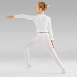 Girls' Ballet Tights - White