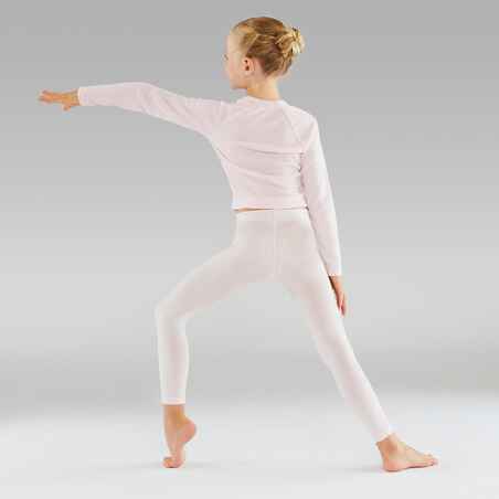 Girls' Footless Ballet and Modern Dance Tights - Pink