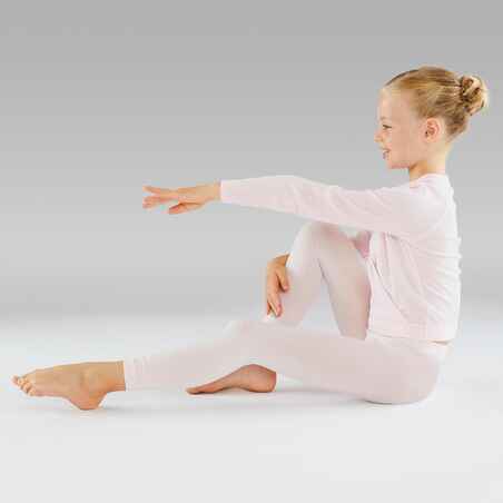 Girls' Footless Ballet and Modern Dance Tights - Pink