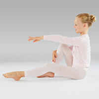 Girls' Footless Ballet and Modern Dance Tights - Pink