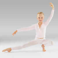 Girls' Footless Ballet and Modern Dance Tights - Pink