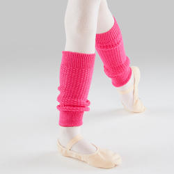 Beenwarmers voor ballet en moderne dans meisjes fuchsia