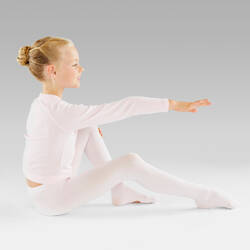 Girls' Convertible Ballet Tights - Pink