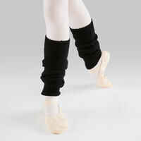 Girls' Ballet and Modern Dance Leg Warmers - Black