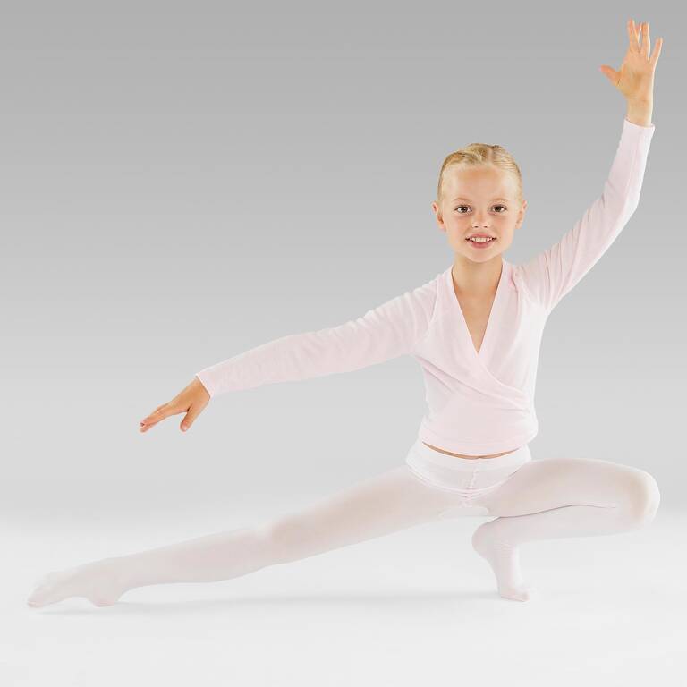 Girls' Convertible Ballet Tights - Pink