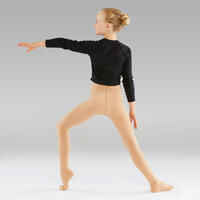 Ballettstrumpfhose Mädchen beige