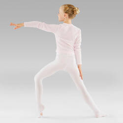 Girls' Convertible Ballet Tights - Pink