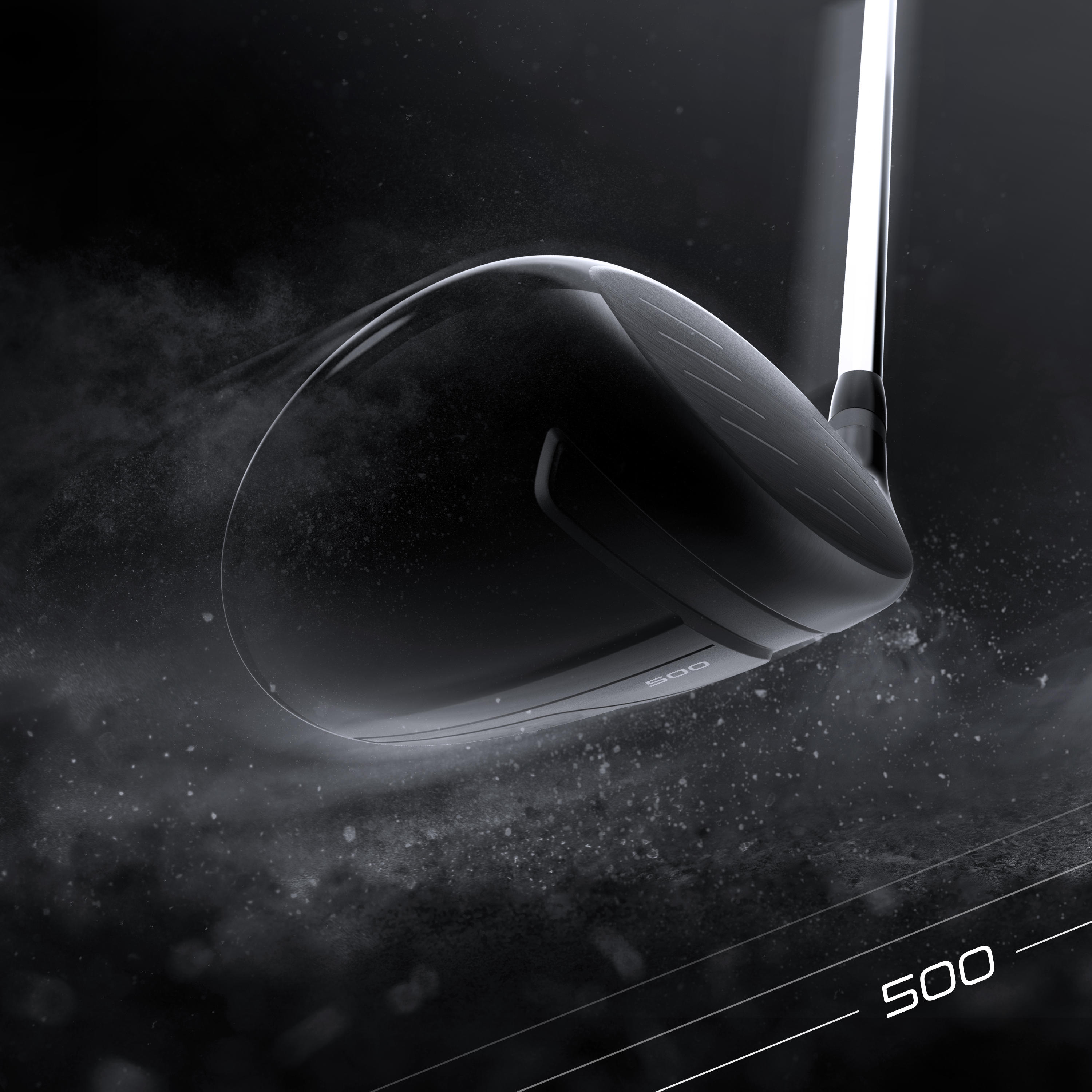 INESIS Golf driver 500 rechtshandig maat 1 hoge snelheid
