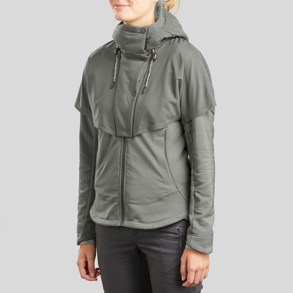 Women's NH500 Hybrid Hiking Sweatshirt