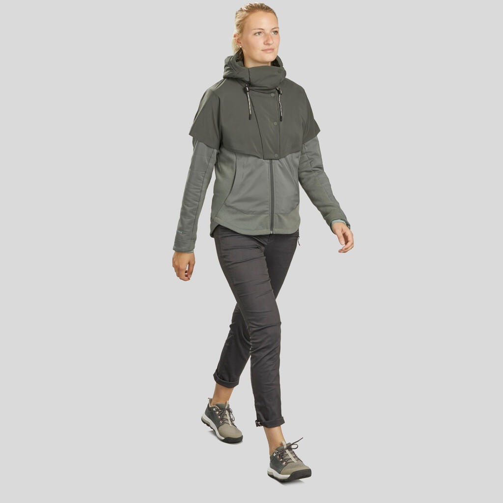 Women's NH500 Hybrid Hiking Sweatshirt