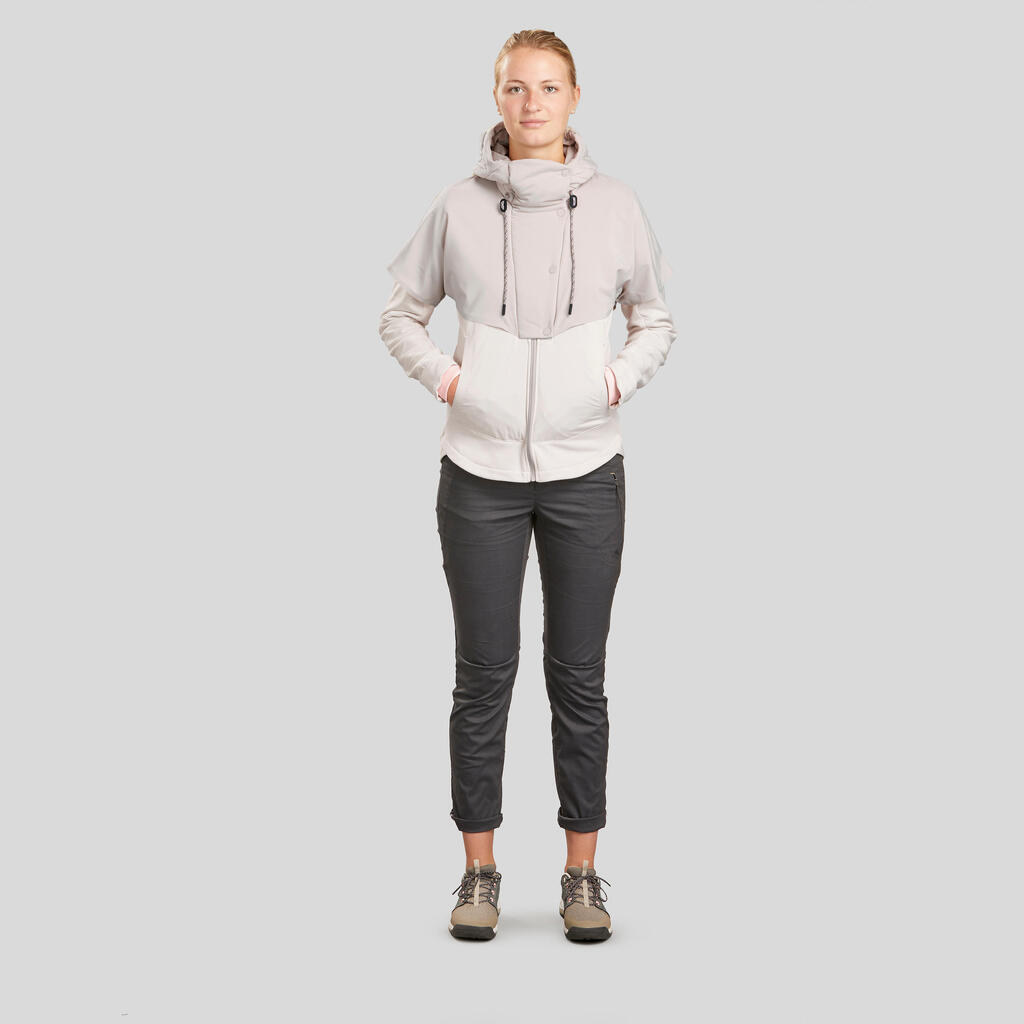 Women's NH500 Hybrid Hiking Sweatshirt