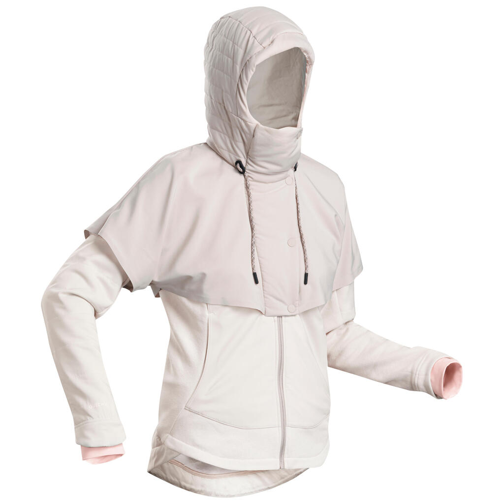 Women's NH500 Hybrid Hiking Sweatshirt