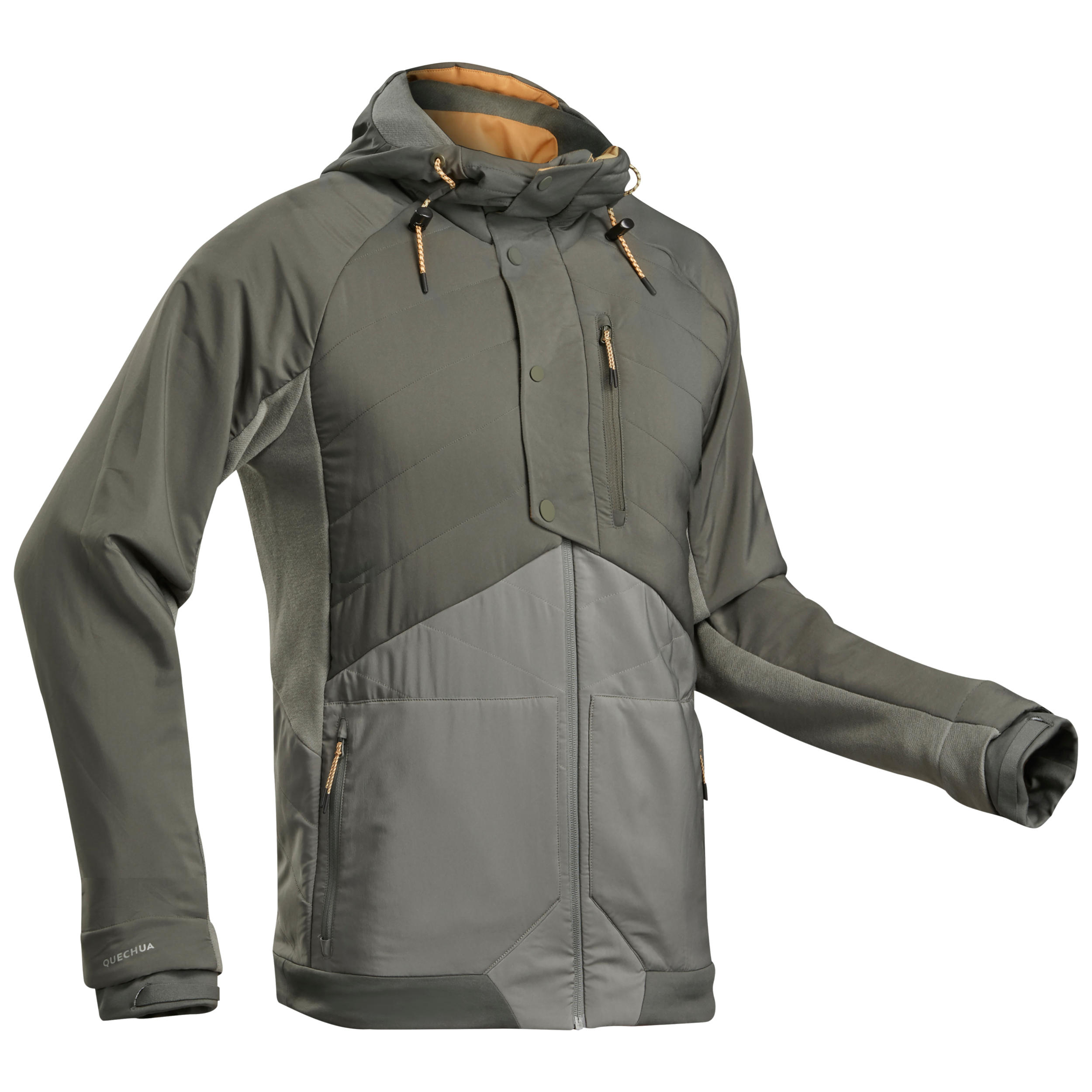 Men s Country Walking Hooded Sweatshirt NH500 Hybrid QUECHUA Decathlon