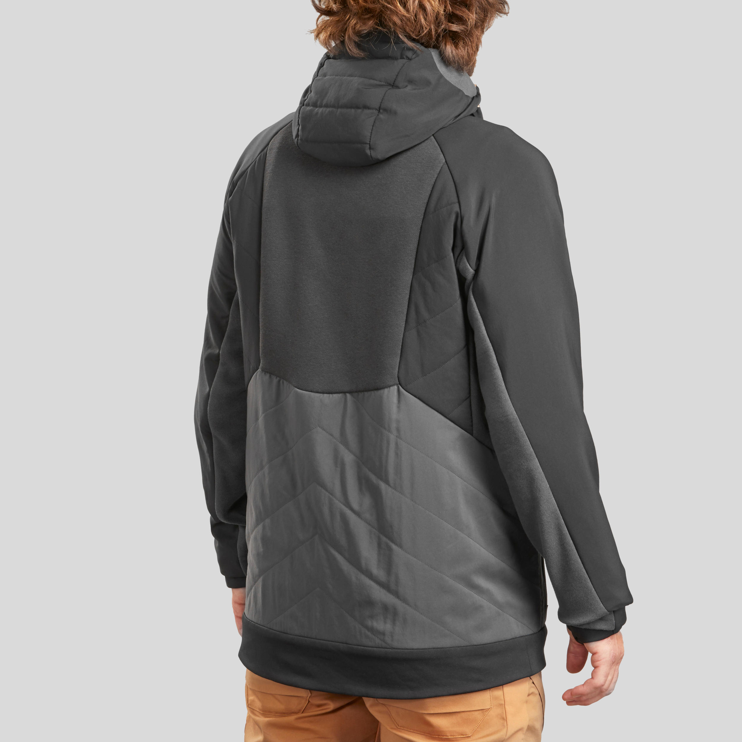 Men’s Country Walking Hooded Sweatshirt - NH500 Hybrid 8/12