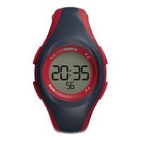 Montre chronomètre de course à pied W200 S rouge et bleue