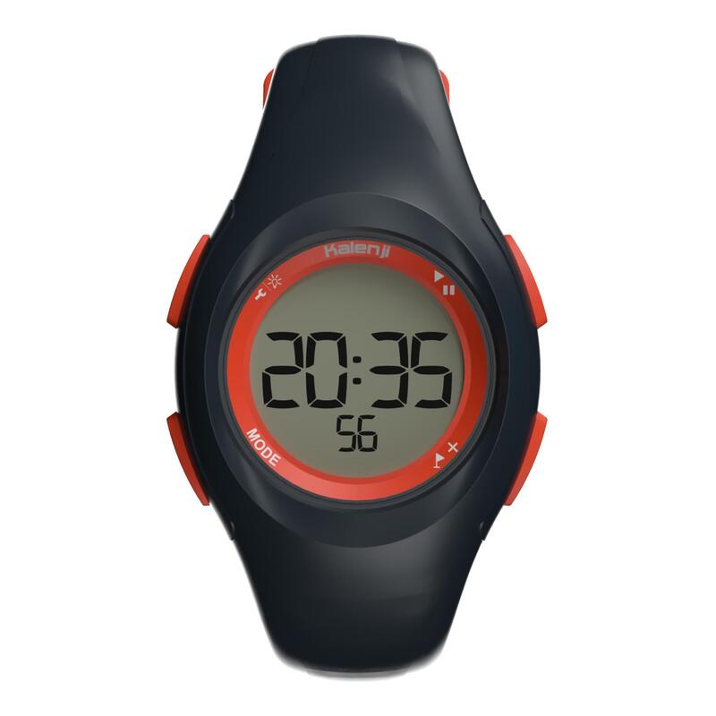 Běžecké hodinky se stopkami W200 S modro-oranžové 