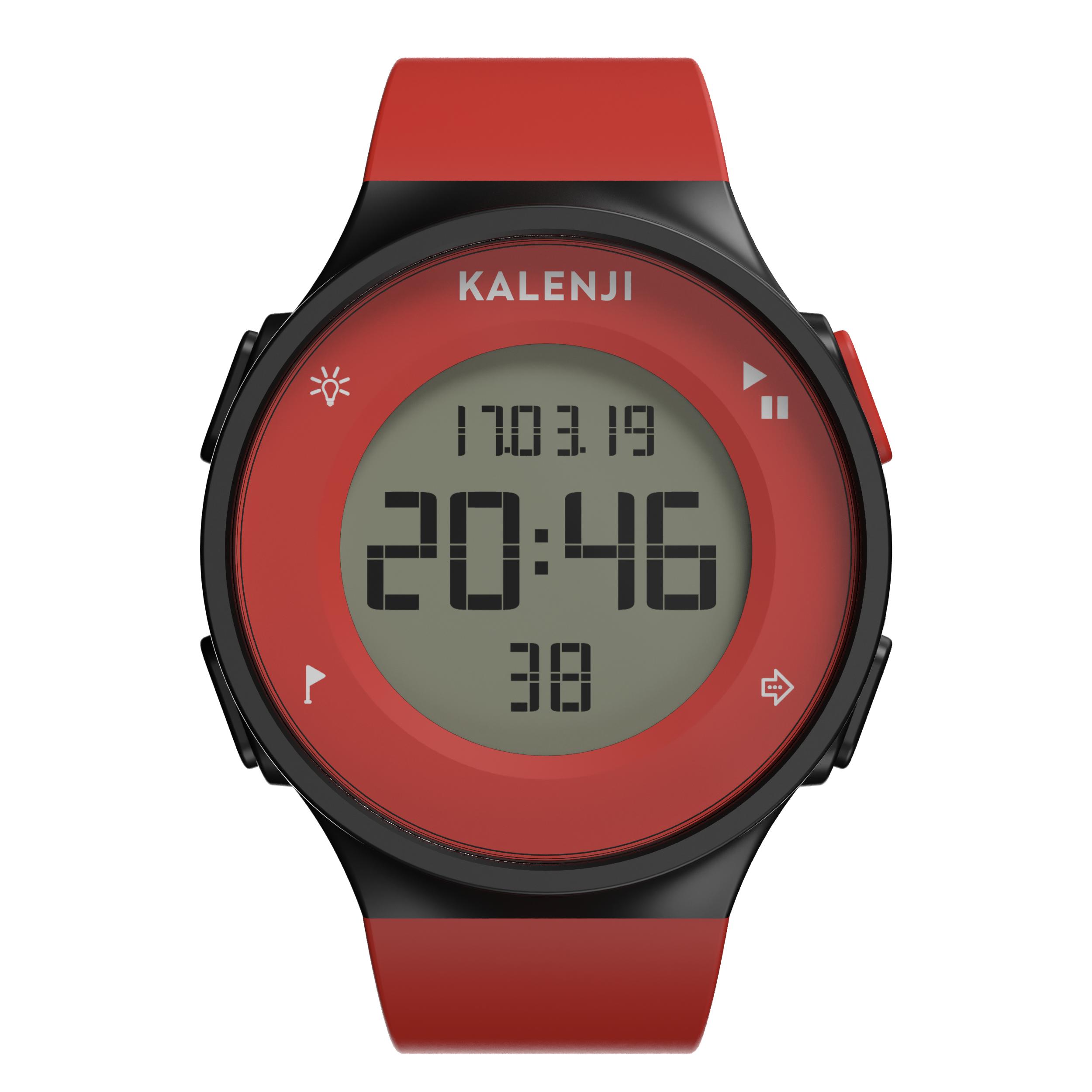 W500 M men's running stopwatch red 2/5