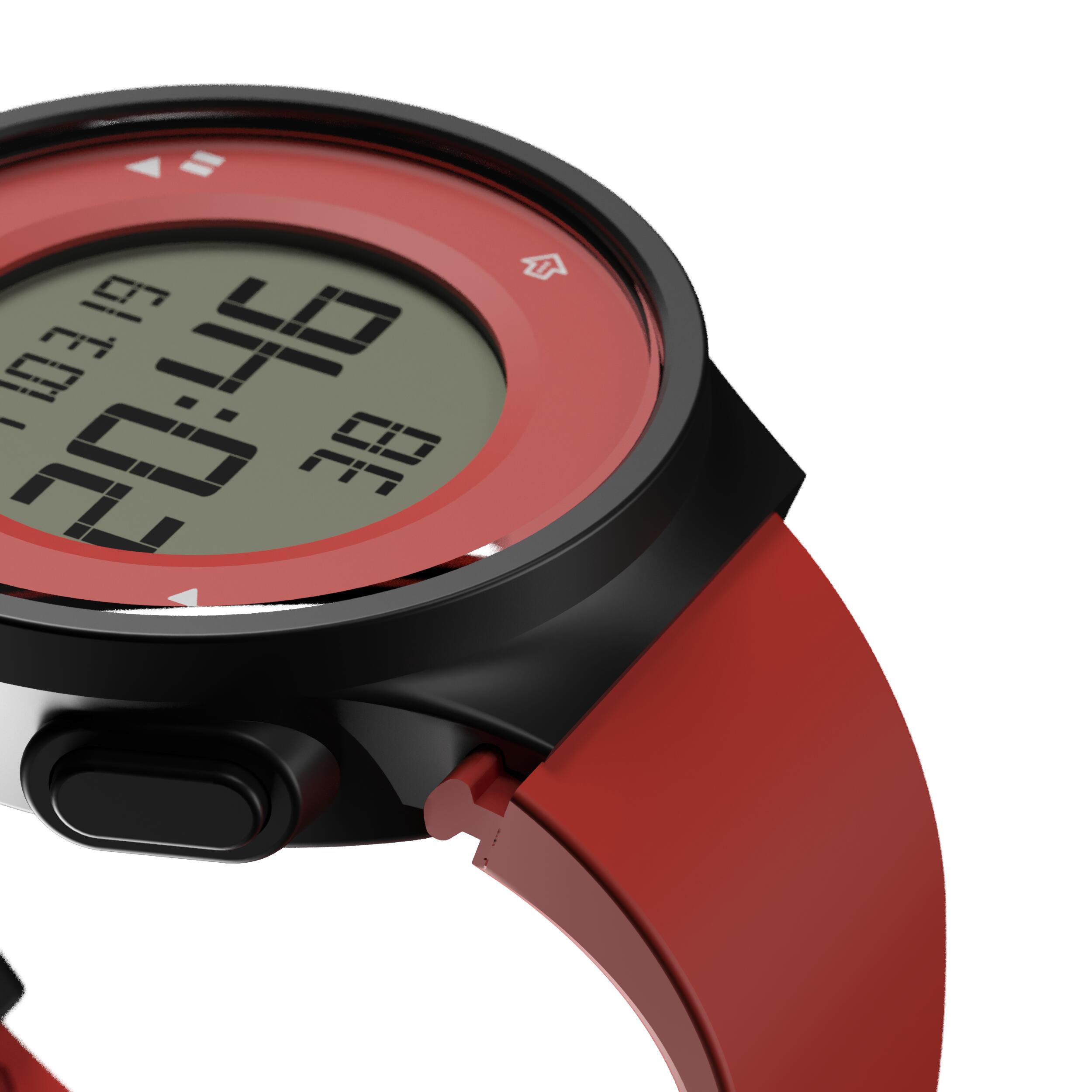 W500 M men's running stopwatch red 5/5