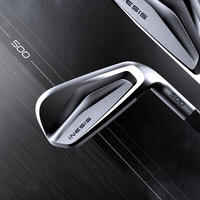 Golf Eisensatz 500 (5-PW) - linkshand mittlere Schlägerkopfgeschwindigkeit Größe 2
