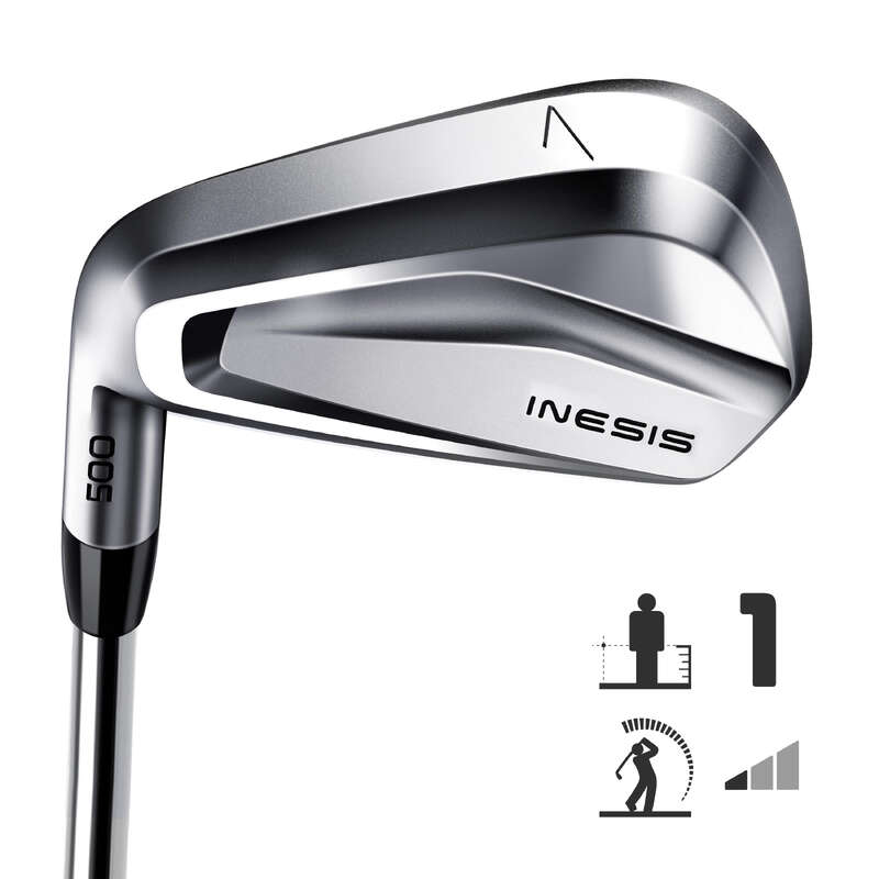 TACOS DE GOLFE INTERMÉDIO Golf - KIT FERROS GOLF 500 LH T1_LS INESIS - Material de Golf