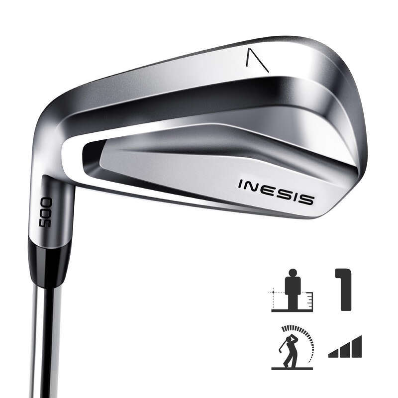 TACOS DE GOLFE INTERMÉDIO Golf - SÉRIE FERROS GOLF 500 LH T1_HS INESIS - Material de Golf