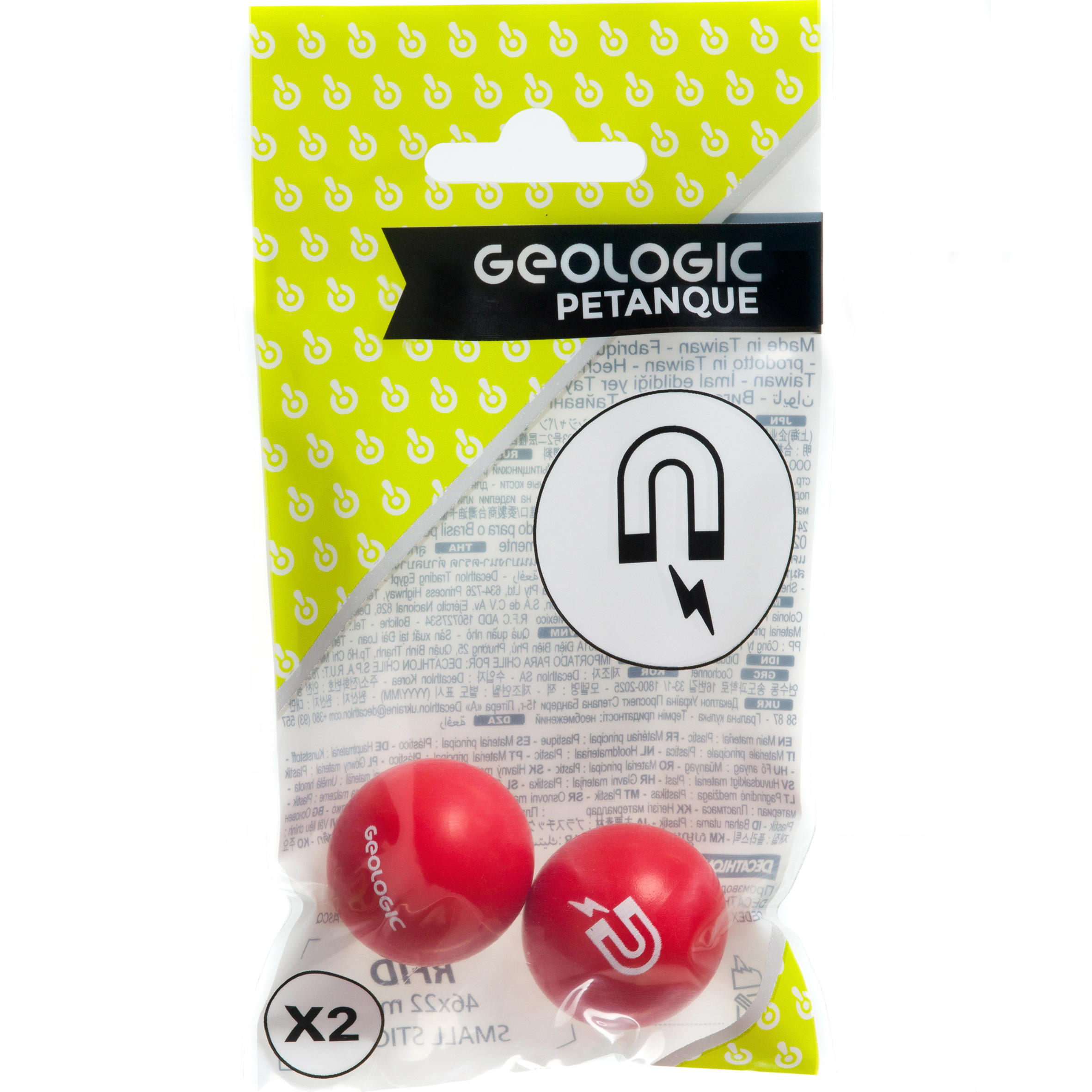 Petanque Magnetic Jacks 2-Pack - GEOLOGIC