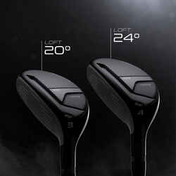 Golf hybrid left-handed size 2 medium speed - INESIS 500