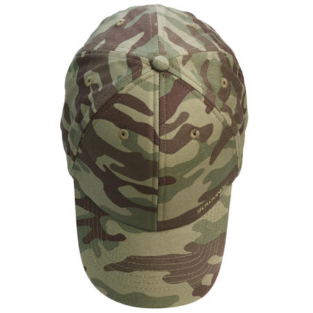 Casquette chasse Steppe 100 camouflage