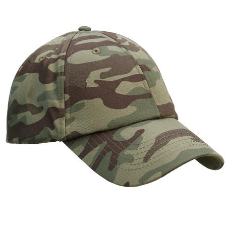 Casquette chasse Steppe 100 camouflage