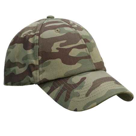 Steppe 100 Cotton Cap - Camouflage - Decathlon