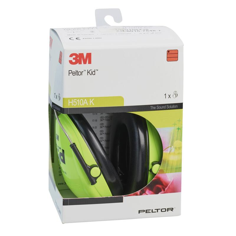 Dětské chrániče sluchu Peltor zelené