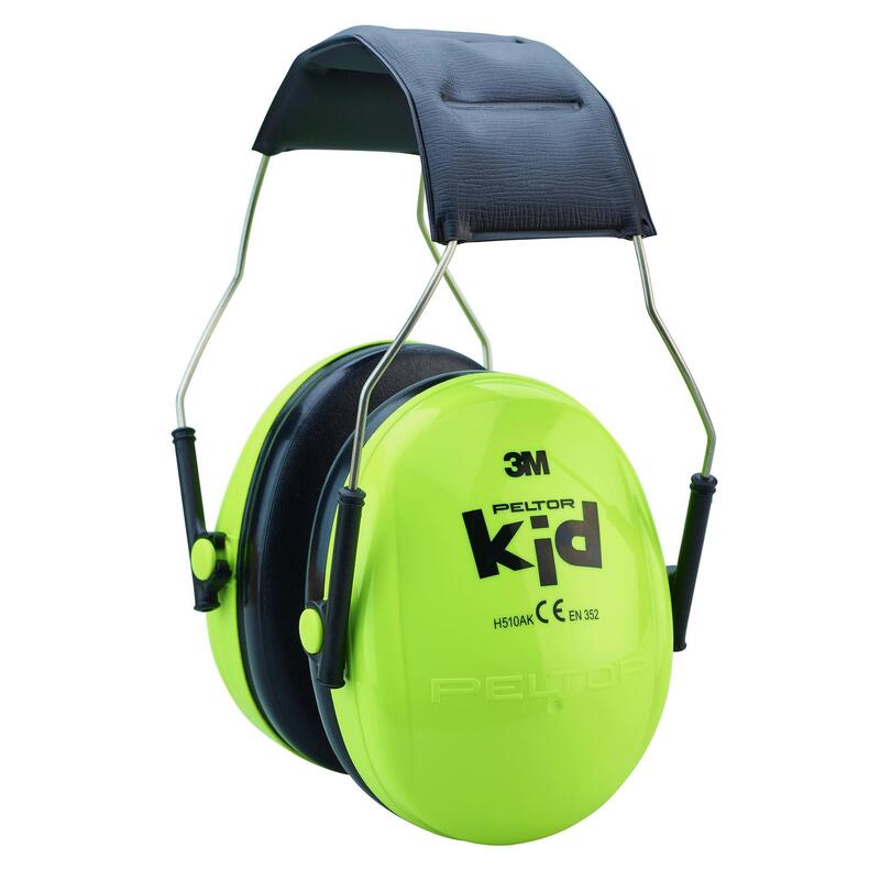 Casque anti bruit Peltor junior VERT