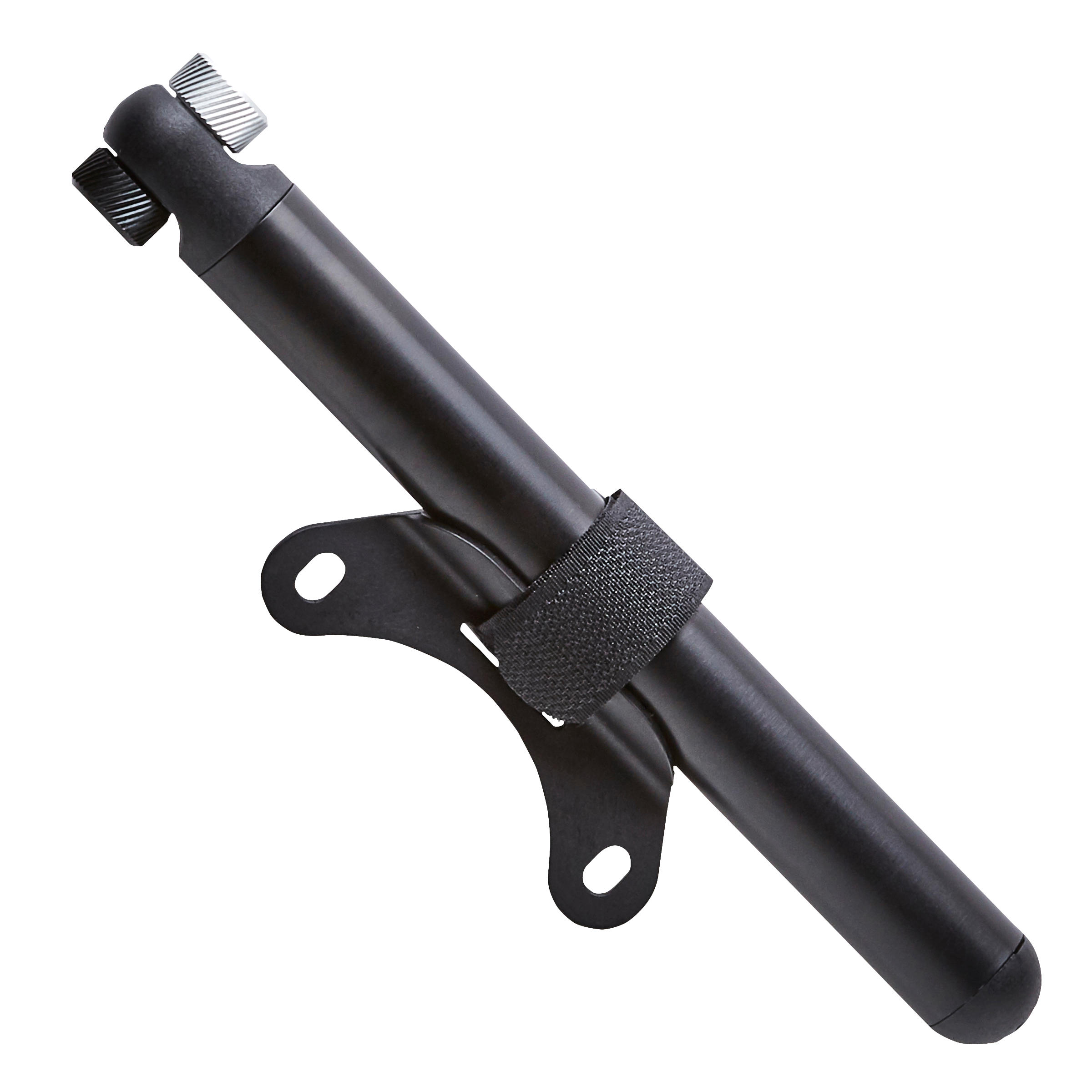 Pompe à main de vélo compacte – noir - ROCKRIDER