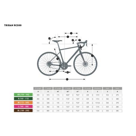 ВЕЛОСИПЕД TRIBAN RC500 FLATBAR