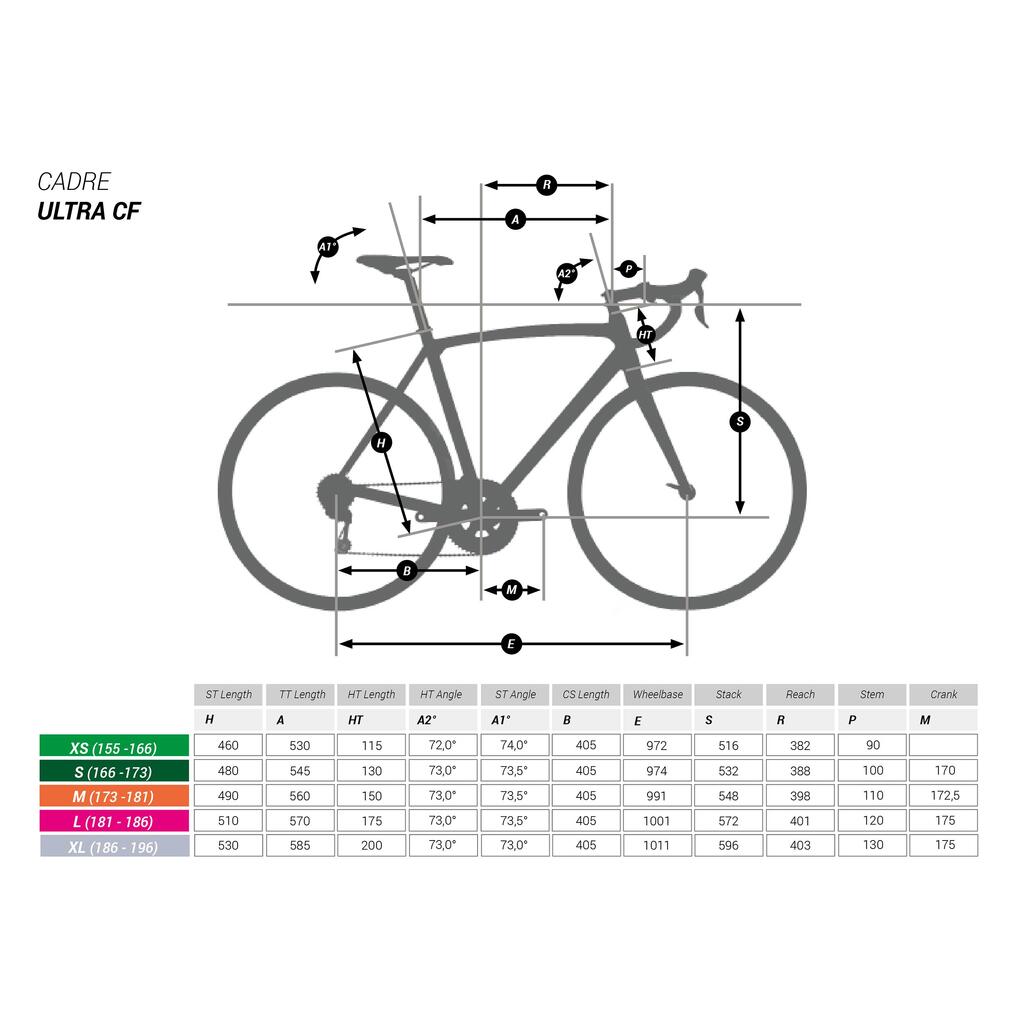 Plavi drumski bicikl ULTRA CF ULTEGRA