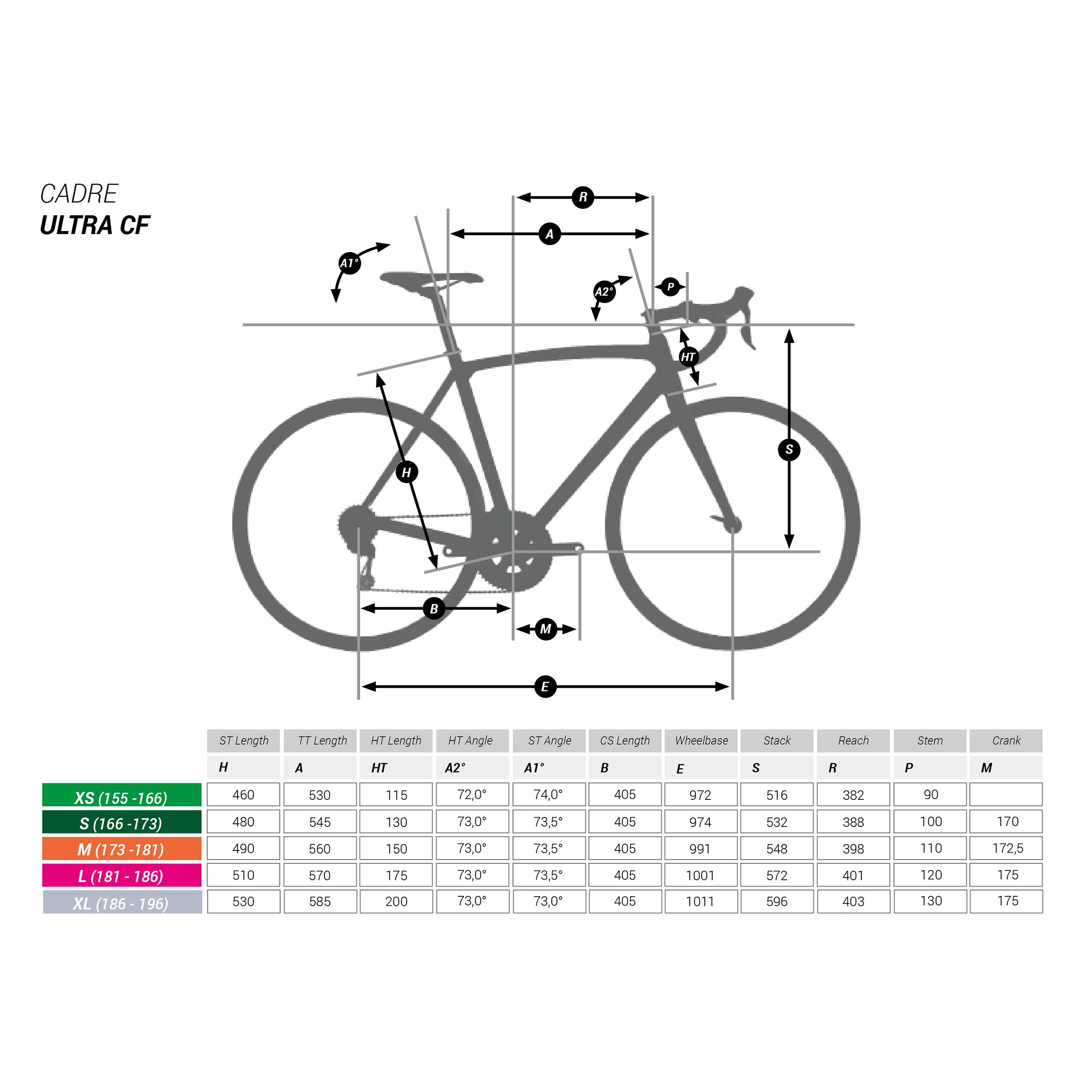 ultra cf 105 road bike