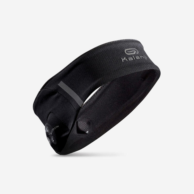 Laufstirnband Musik kabellos Bluetooth KALENJI HB 500