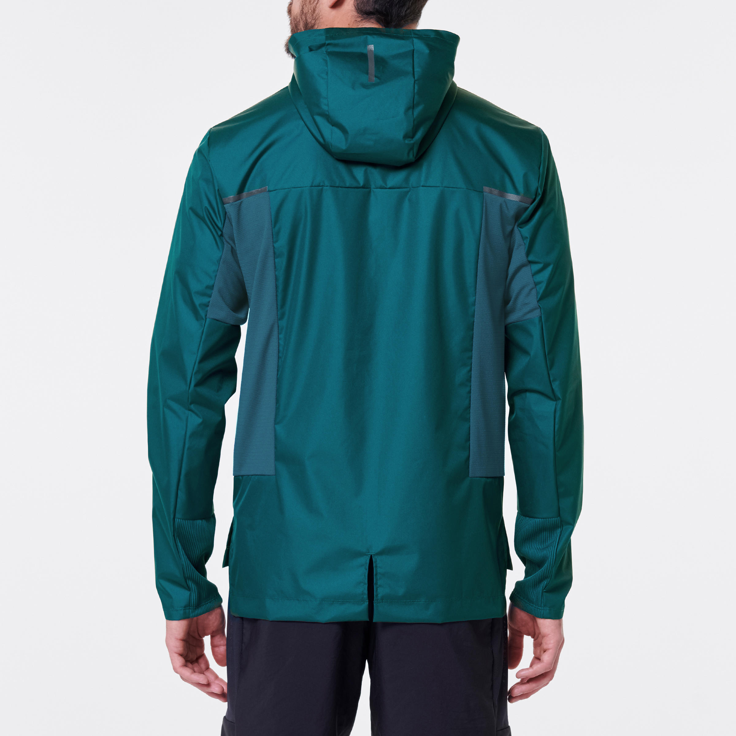 Men's Jogging Wind and Rain Jacket Run Rain Breath - green 8/8