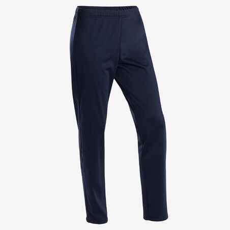 Kids' Breathable Synthetic Tracksuit Gym'y - Blue Top/Navy Bottoms