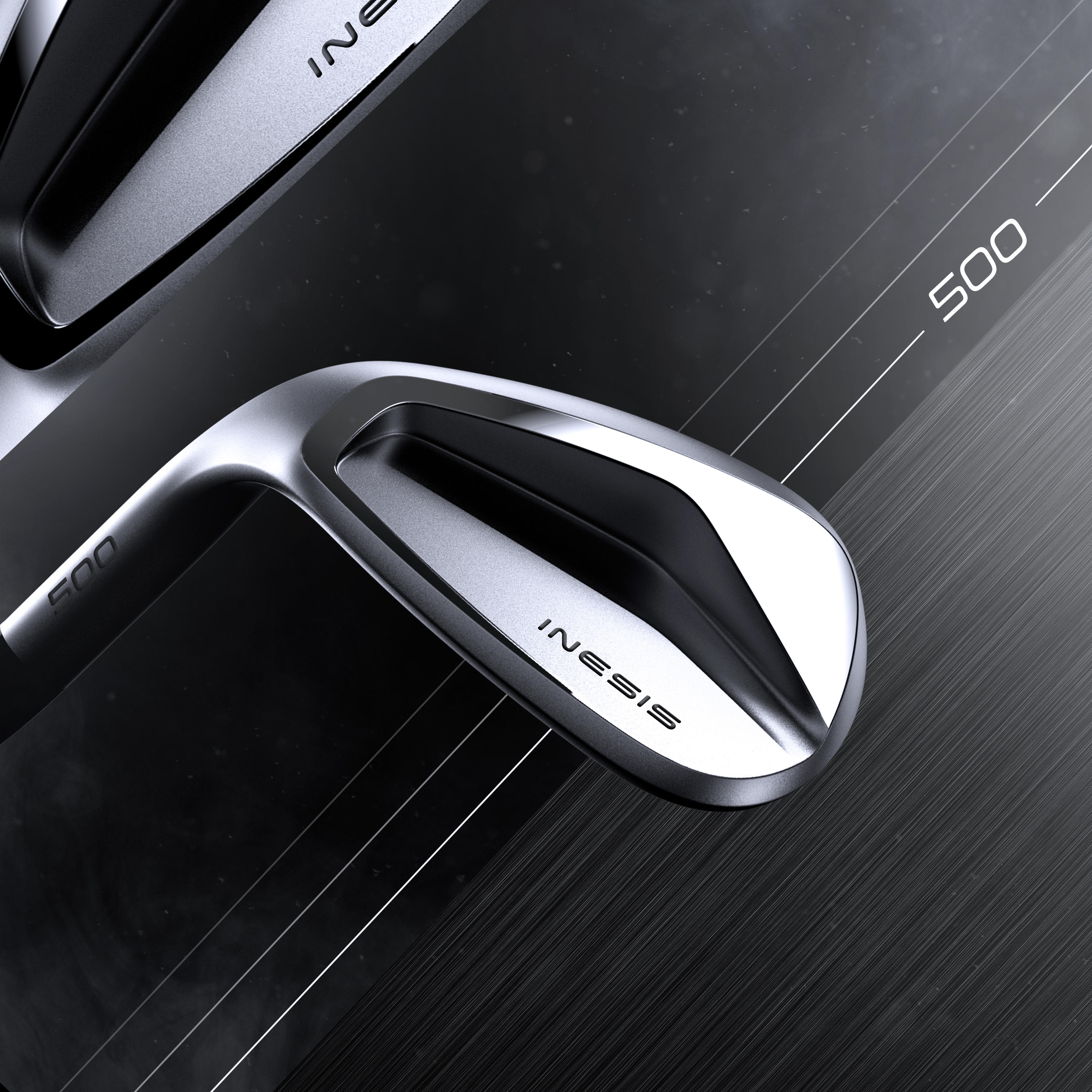 Golfwedge 500 linkshandig maat 1 hoge snelheid 8/8