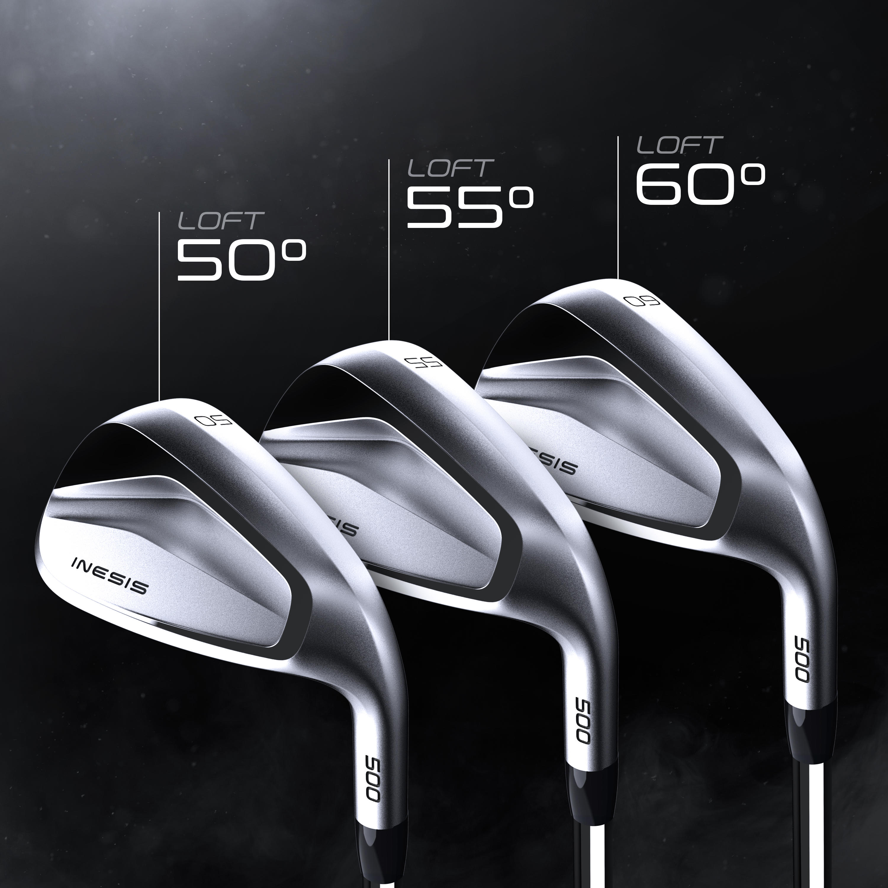 Golf wedge right-handed size 1 low speed - INESIS 500 5/12