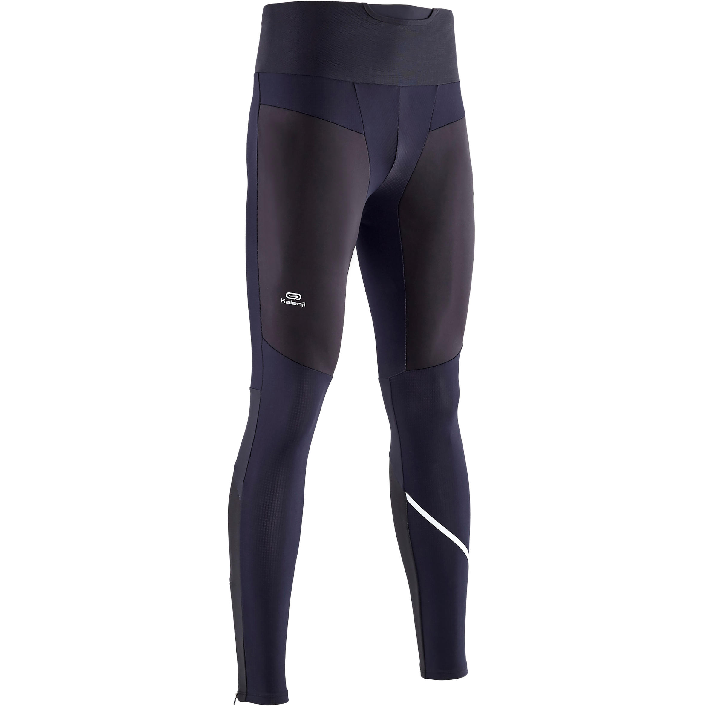 Women's Running Leggings - Kiprun Run 100 Black KALENJI | Decathlon