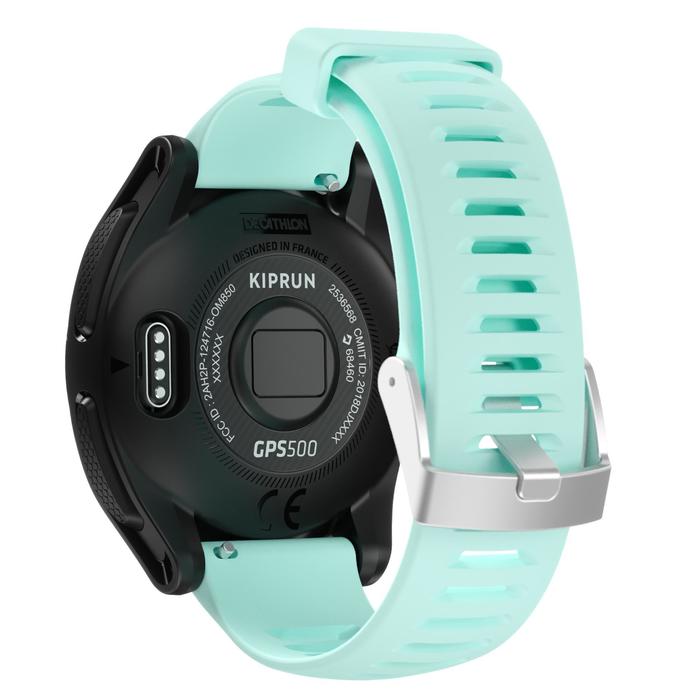 Montre Gps De Running Kiprun Gps 500 Noire Verte D Eau Kiprun Decathlon