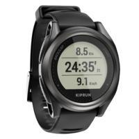 RUNNING WRIST HEART-RATE MONITOR WATCH KIPRUN GPS 550 - BLACK