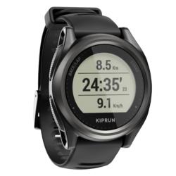 RELÓGIO GPS DE CORRIDA PERFORMANCE CARDIO NO PULSO KIPRUN GPS 550 PRETO